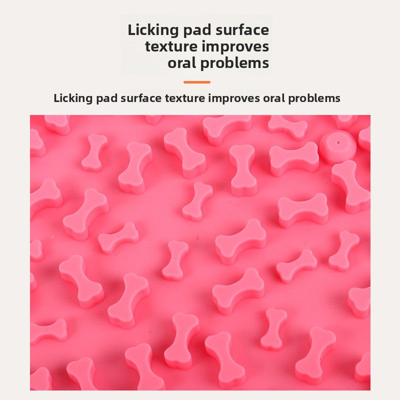 Silicone Pet Licking Mat Slow Feeder