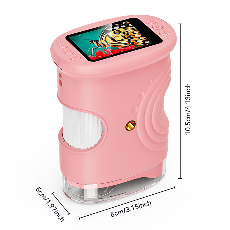 High-Definition Imaging Microscope Children's  Science and Education Toy