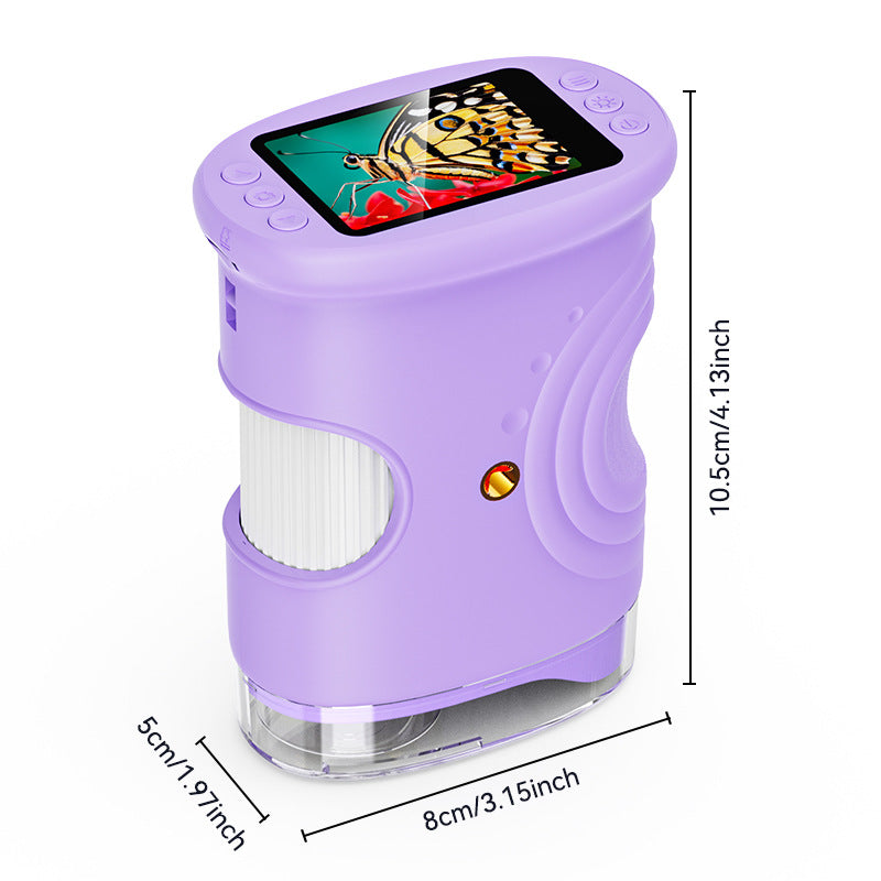 High-Definition Imaging Microscope Children's  Science and Education Toy