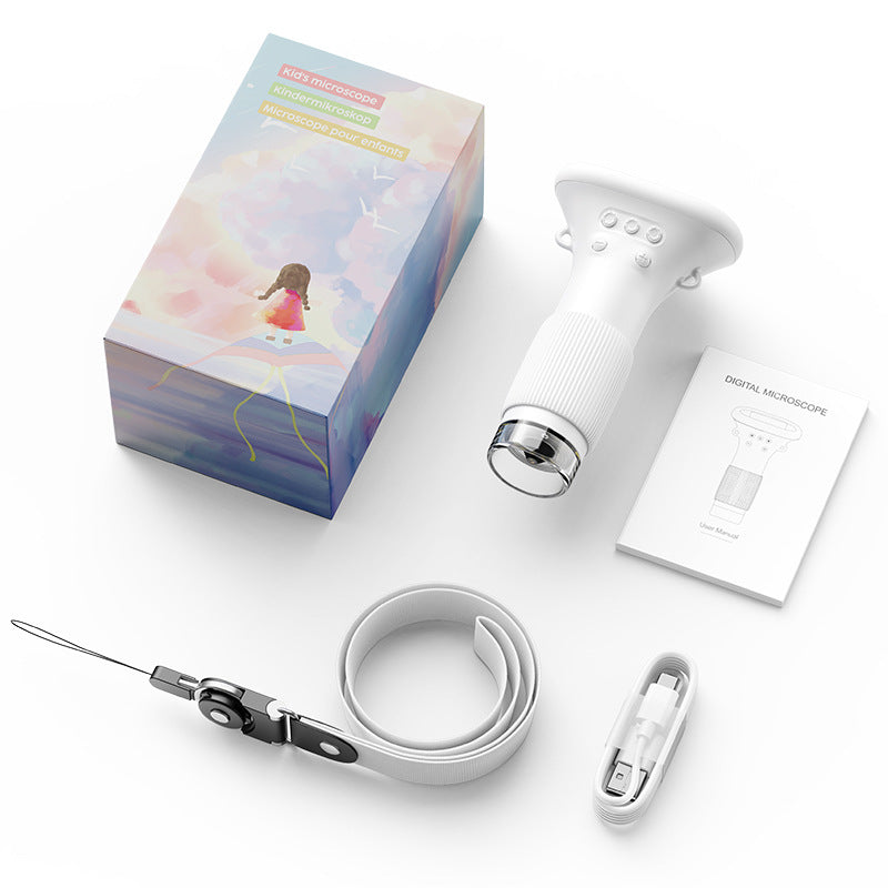 High-Definition Imaging Microscope Children's  Science and Education Toy