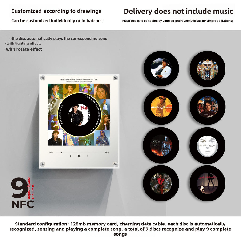 NFC Refrigerator Night Light with Music Player