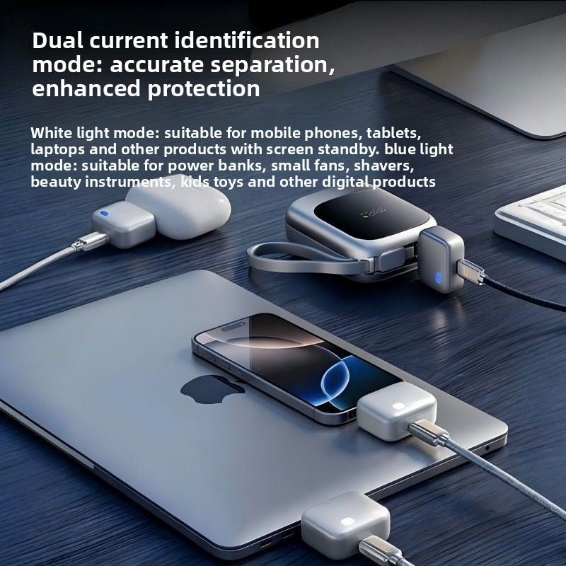 Self Detaching AI Recognition Fast Charger with Auto Power Off