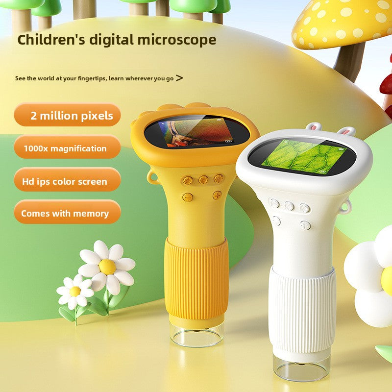High-Definition Imaging Microscope Children's  Science and Education Toy