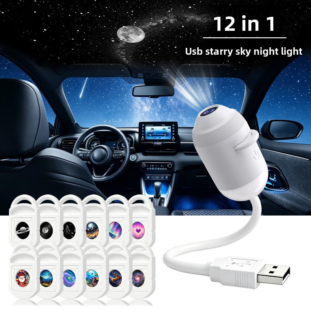 USB Starry Sky Projection Atmosphere Light