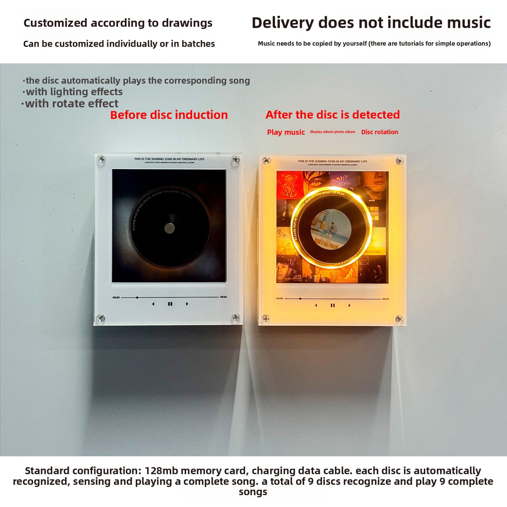 NFC Refrigerator Night Light with Music Player