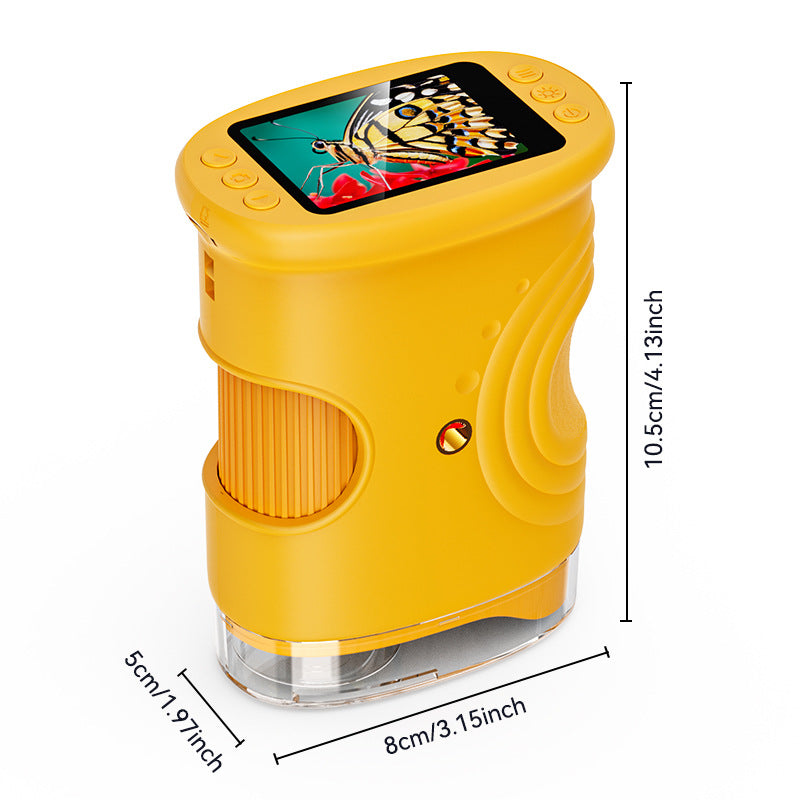 High-Definition Imaging Microscope Children's  Science and Education Toy
