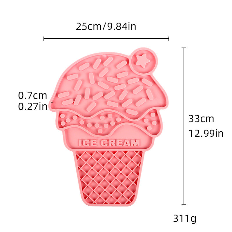 Silicone Pet Licking Mat Slow Feeder