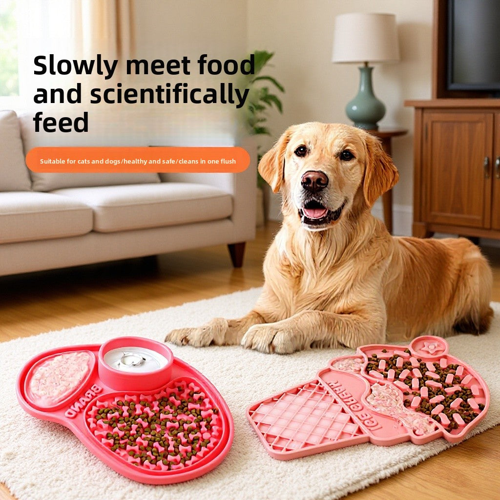 Silicone Pet Licking Mat Slow Feeder