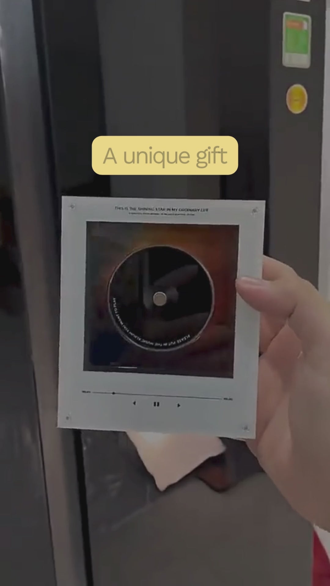 NFC Refrigerator Night Light with Music Player